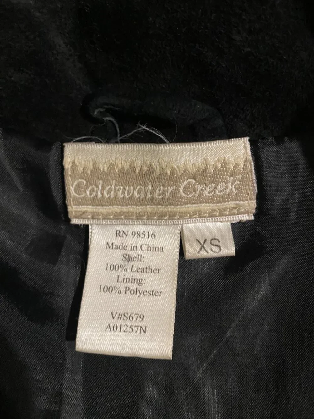 Vintage 90s Black Suede Leather Oversized Jacket Size XS | Fits S-M